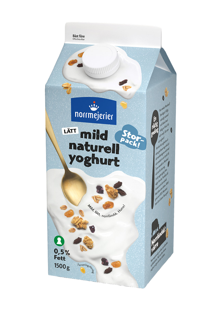 Mild Naturell Lättyoghurt 1,5L