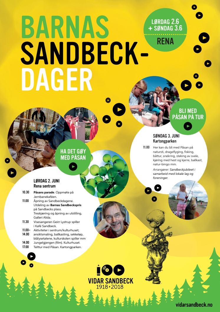 Plakat Barnas Sandbeckdager