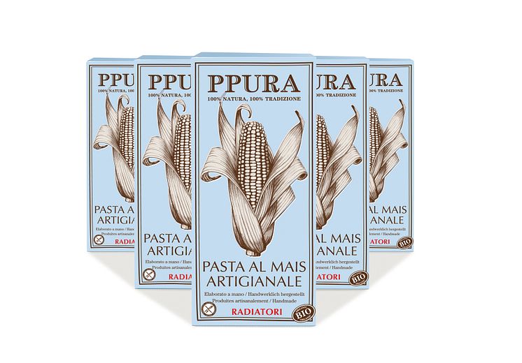 Ekologisk glutenfri pasta från Italien