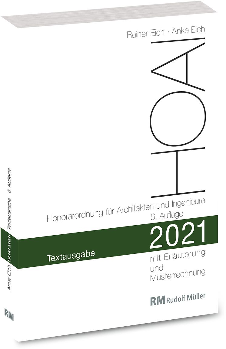HOAI 2021 – Textausgabe (3D/tif)