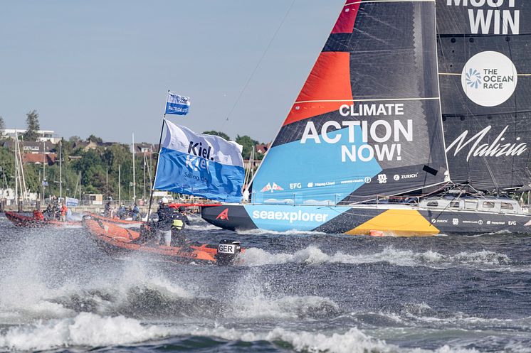 The Ocean Race Kiel Fly-By