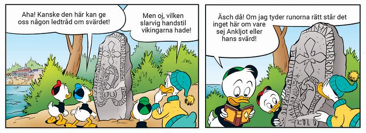 Kalle Anka Östersund serierutor