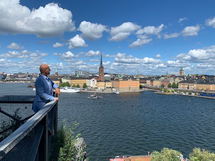 champagne hiking Södermalm