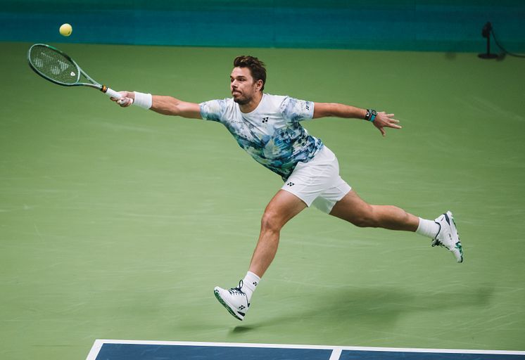 Stan Wawrinka at the BNP Paribas Nordic Open 2023