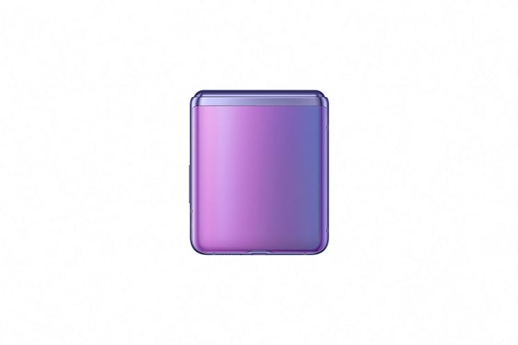 sm_f700f_galaxy z flip_closed back_purple mirror_191224