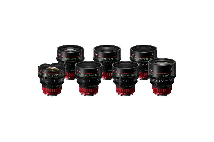 CN-R Prime Lenses Prime Lens Set