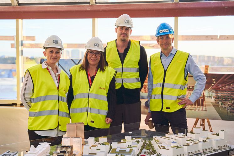 Maria Valentin, Maria Wennerström, Niklas Ymerson och Ola Kolmert