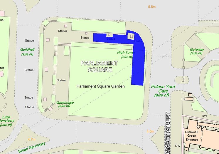 Al Quds Day counter protest assembly map