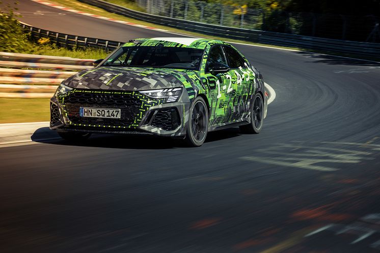 Audi RS 3 sætter ny rekord på Nürburgring Nordsløjfen