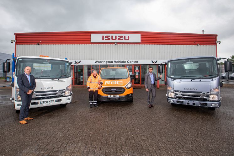 RAC and Isuzu Truck UK announce new contract