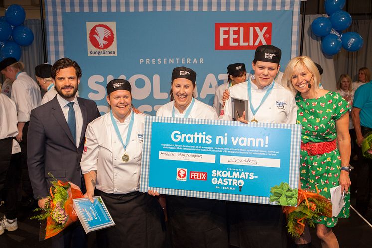 Helenas Skogsträdgård - Lyckliga vinnare i Skolmatsgastro 2014