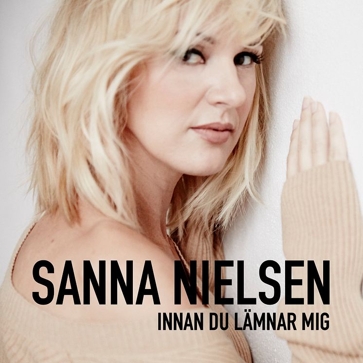 Sanna_Nielsen-innan_jag_lamnar_dig, Omslag