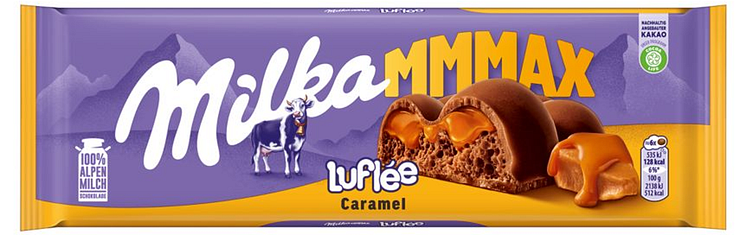 Imagen Milka Lufléé Caramel_Etiquetado con incidente