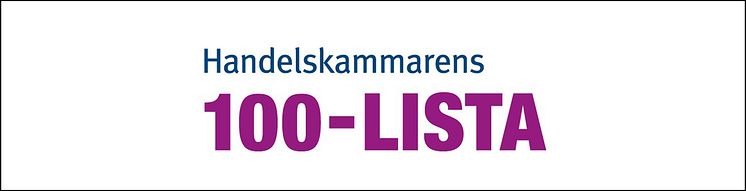 Handelskammarens 100-lista logo