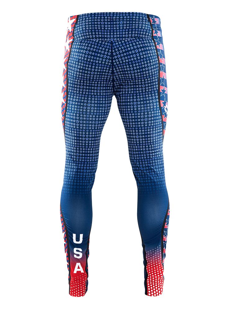 US Ski Team racing suit - Podium Race Pant Back