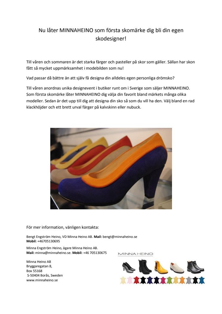 Designevent på Shoescape!