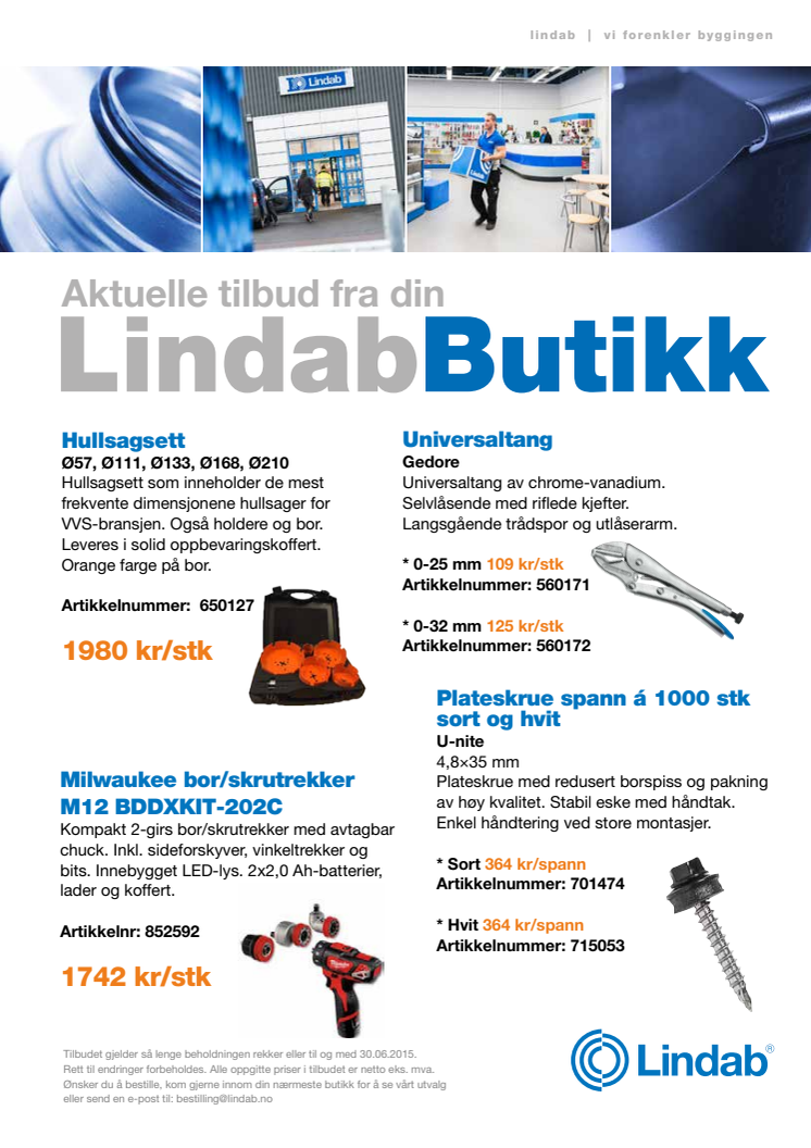 Kampanjeblad april - juni