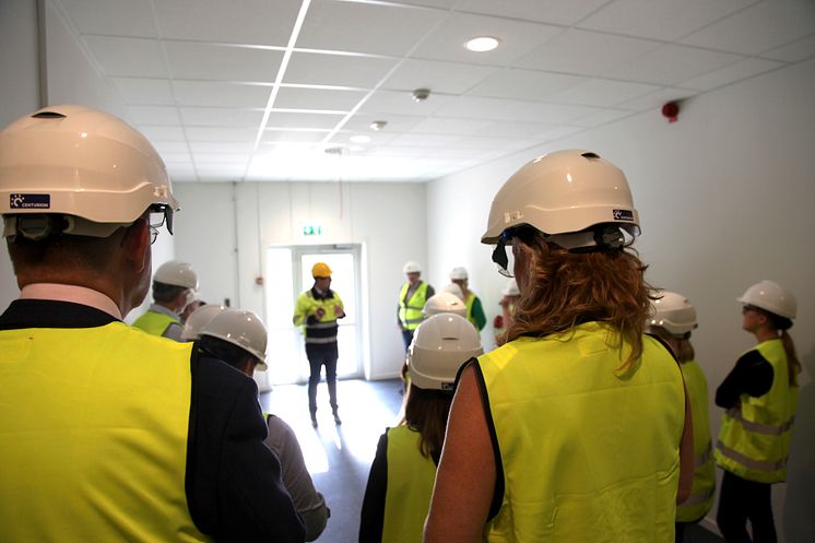 Riksdagens miljö- och jordbruksutskott besöker SunPine 