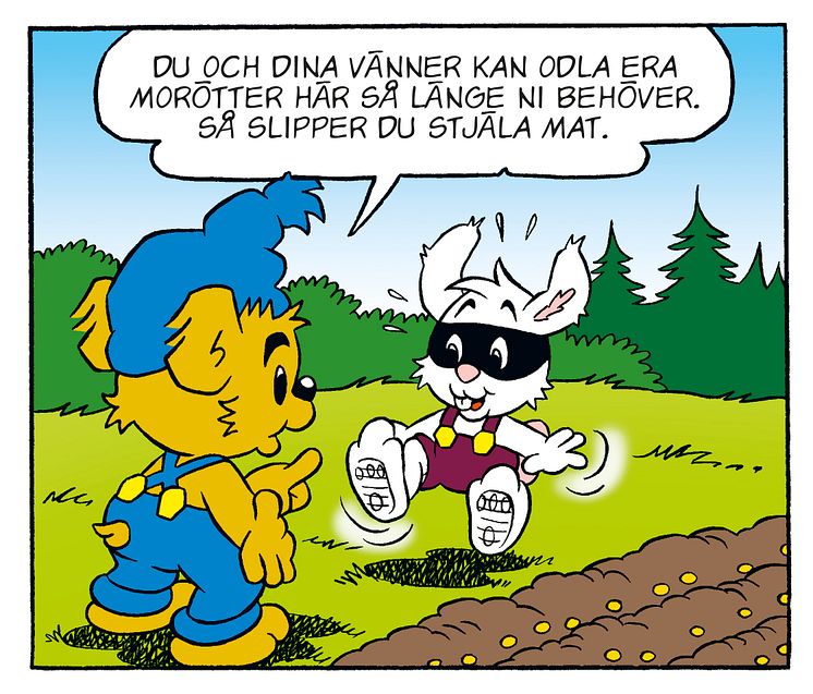 Bamse nr 10 2021 Kippi Kanin serieruta