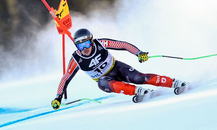 Ski WC Courchevel Meribel Crawford action