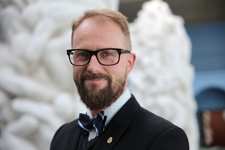 Jarle Strømodden (portrett), museumsleder Vigelandmuseet / Museum Director Vigeland Museum