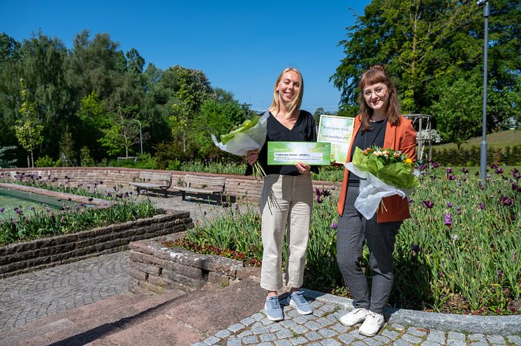 Årets team 2023 Familjerätten IFO Ellinor Benjaminsson och Elin Palmqvist 