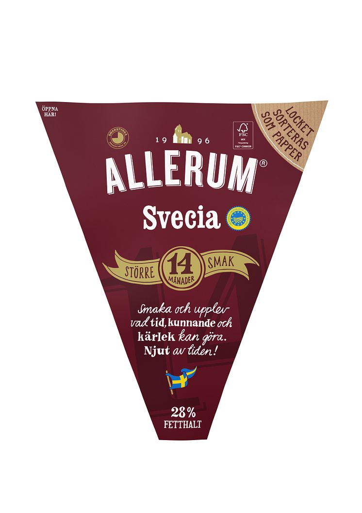 Allerum Svecia 14 mån 700g, rakt