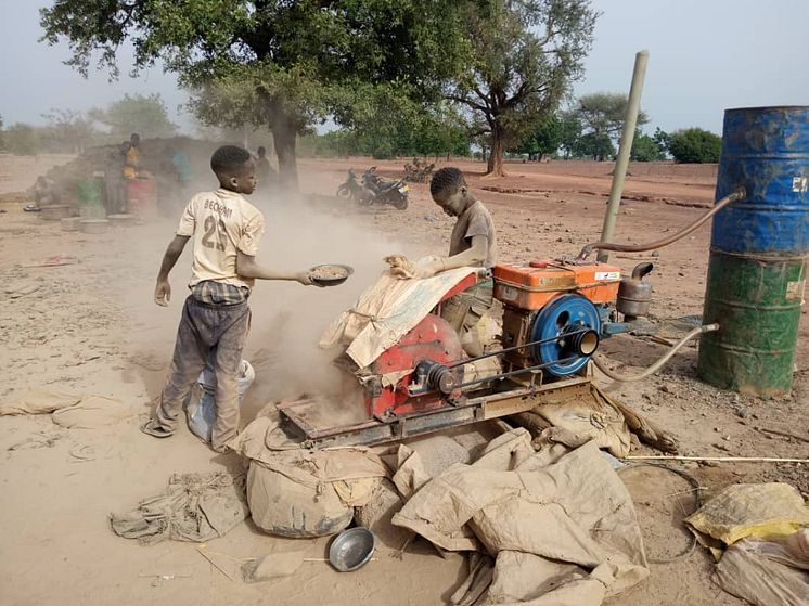 Guldgruvor Burkina Faso