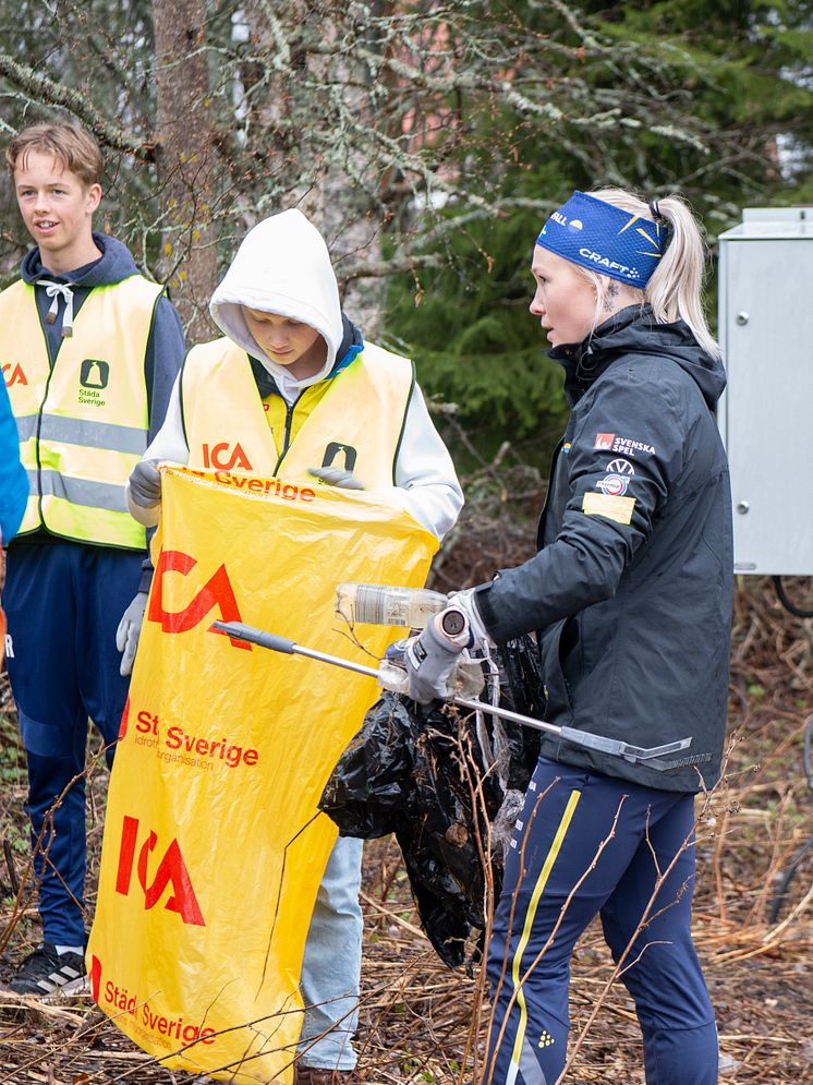 Klara, färdiga, städa! med Ås IF och Swe SkiTeams Jonna Sundling