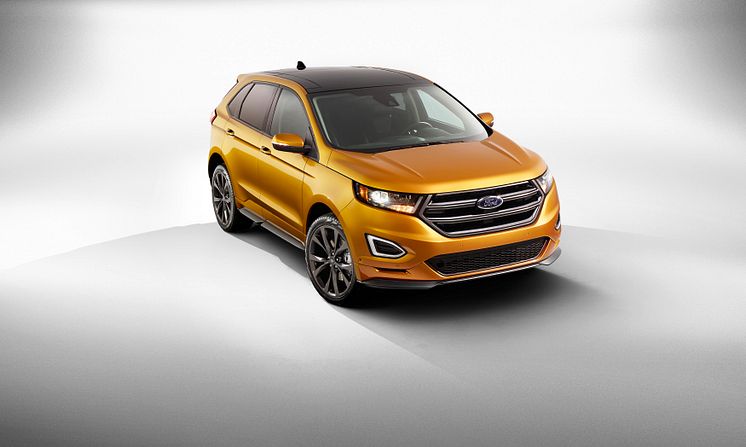 Nye Ford Edge lanseres i Europa i slutten av 2015