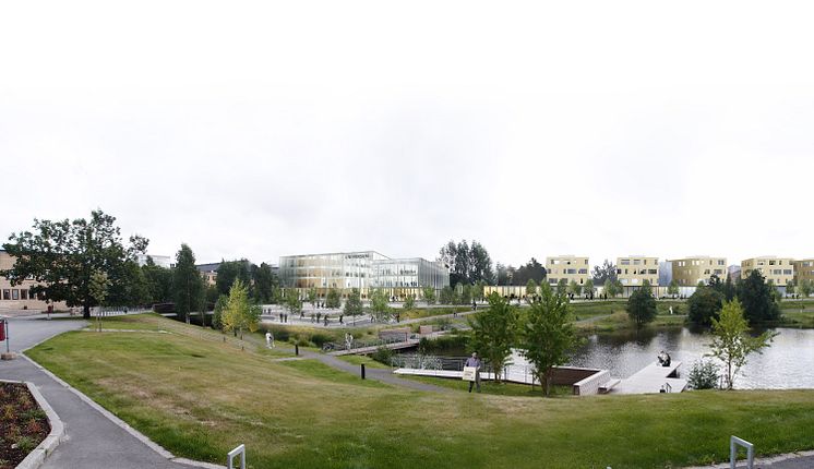 Skiss 2: förslag framtida Universum, Umeå universitet