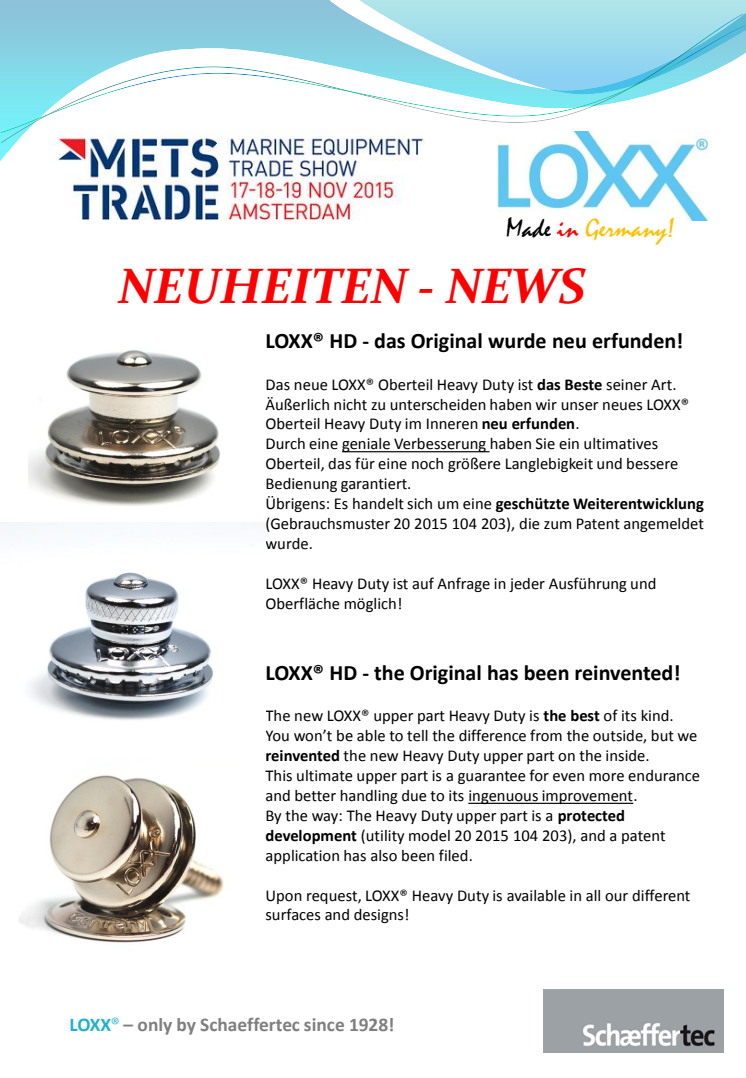 Neuheiten_2 METS 2015