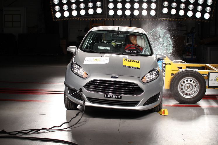 FEM STJERNER I EURO NCAP TIL NY FORD FIESTA