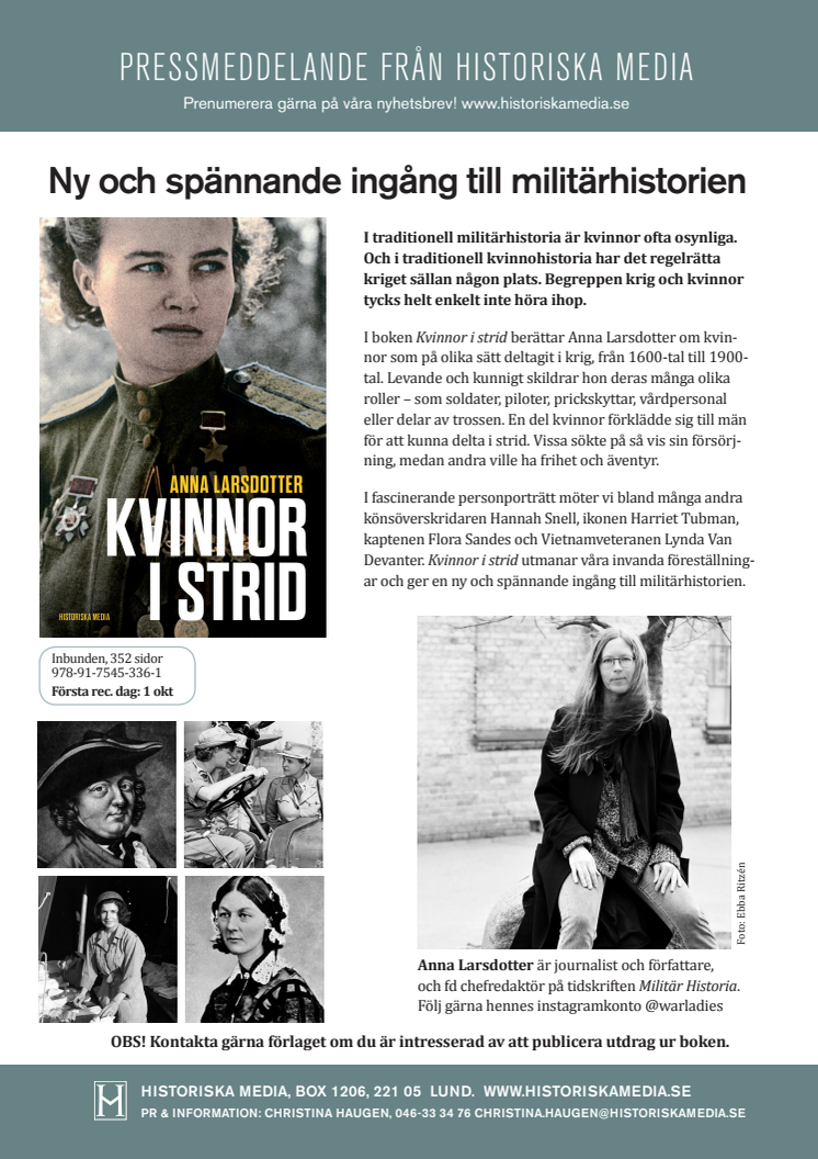 Ny bok ger en viktig ingång till militärhistorien