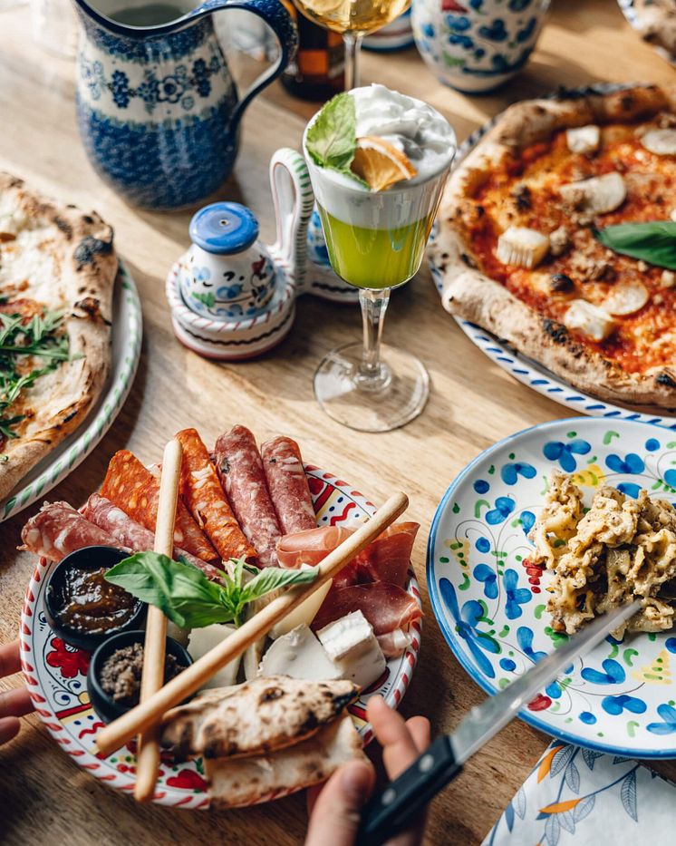 Italiensk mat - Restaurang Basta på Åhléns City Stockholm