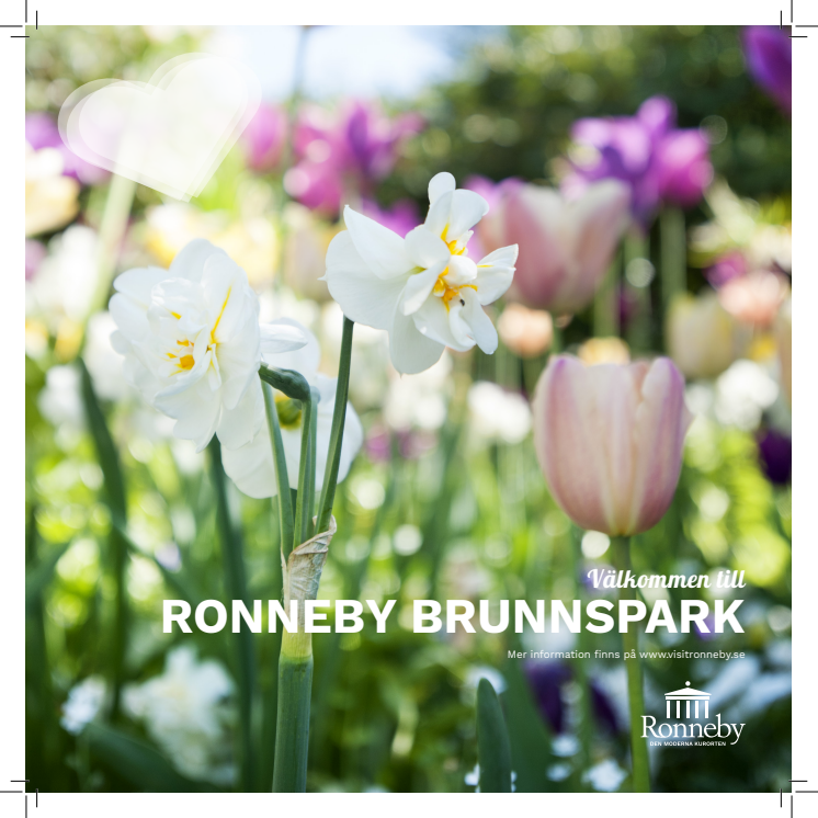 Ronneby Brunnsparks historia i korthet+karta