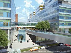 Nya Karolinska Solna, Illustration: White Tengbom Team