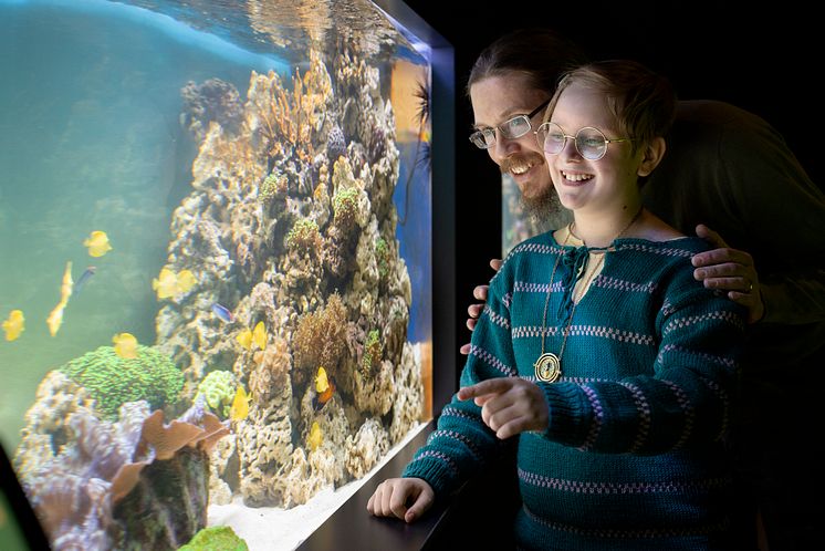Sjöfartsmuseet Akvariet: nya akvariehallen