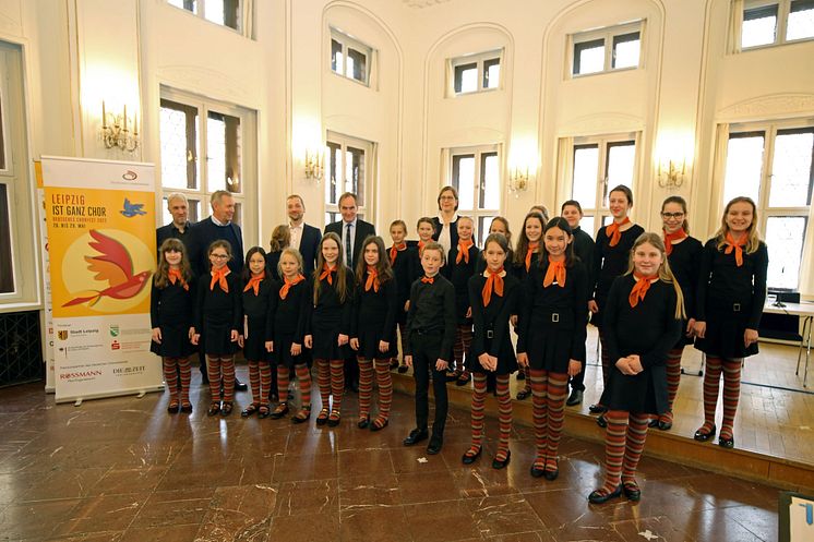 MDR-Kinderchor und die Veranstalter des Deutschen Chorfestes 2022