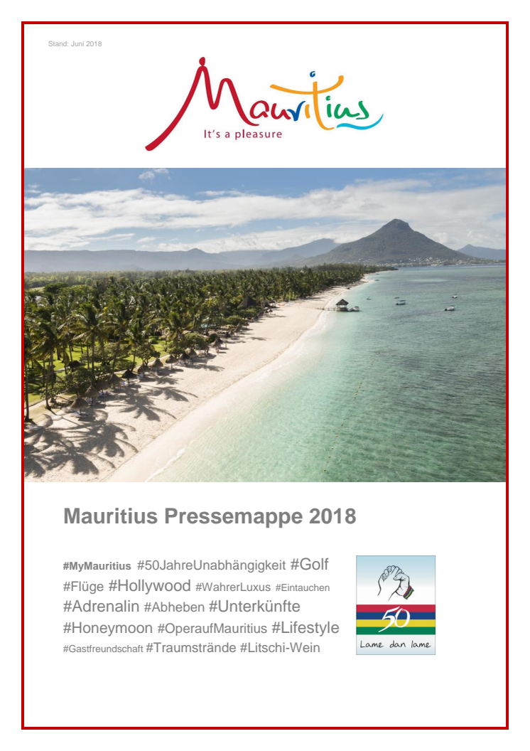 Mauritius Pressemappe 2018
