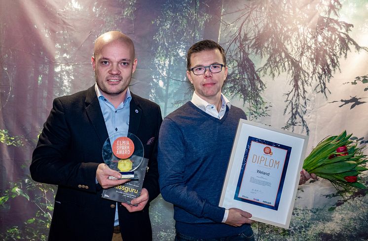 Elmia Spark Award 2019, Innovator of the Year, Weland