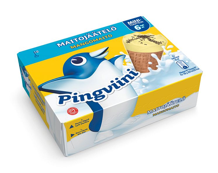 Pingviini Mangomaito -minituutit