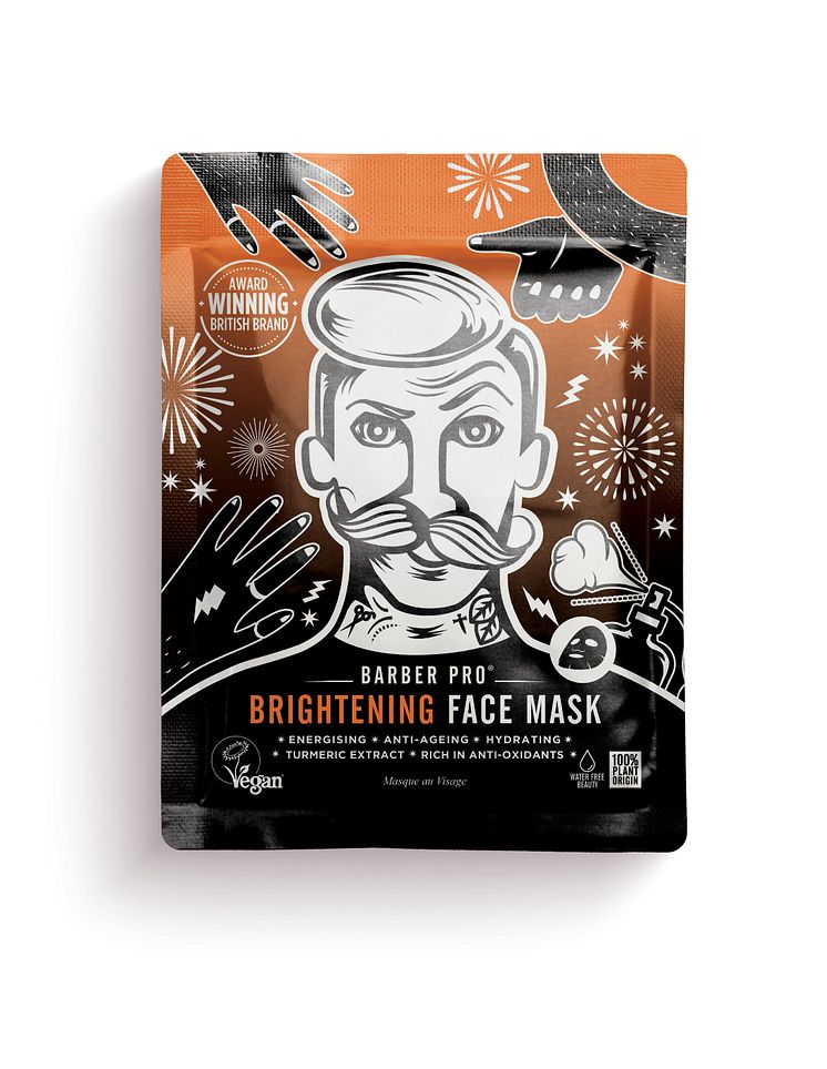 BARBER PRO Brightening Face Mask