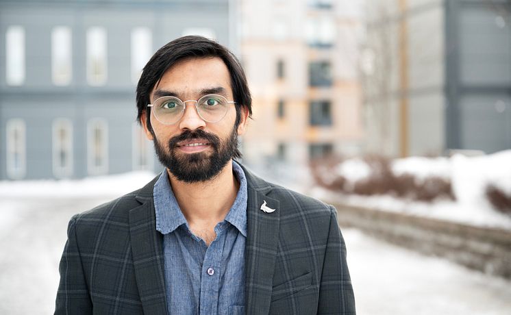 Vaibhav Sharma, forskare i medicinsk teknik vid Luleå tekniska universitet 