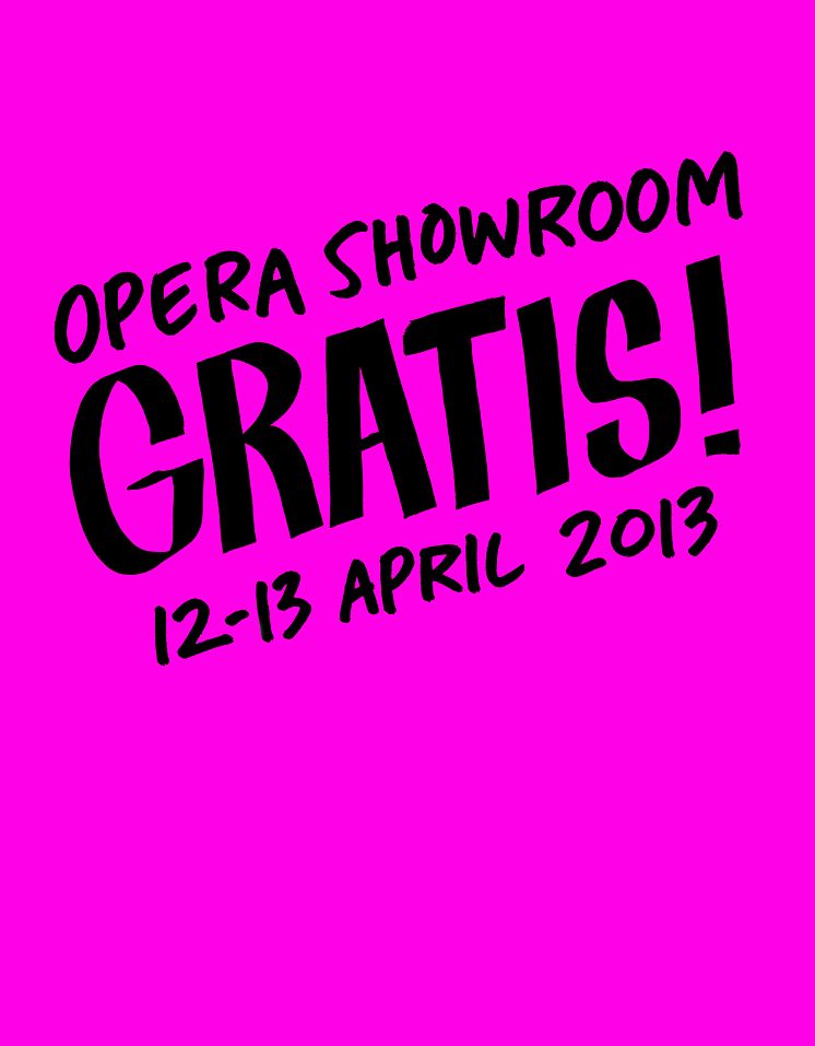 Opera Showroom 2013