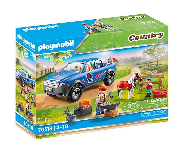 Mobiler Hufschmied (70518) von PLAYMOBIL