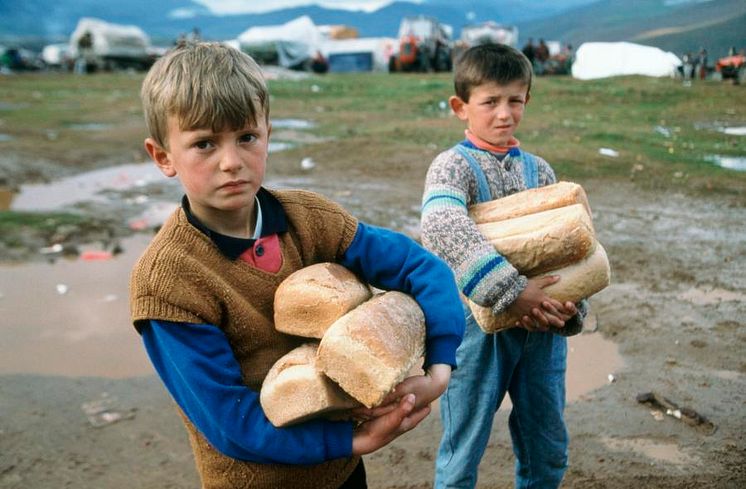 Vita fattiga barn, Albania Kukes UN Photo