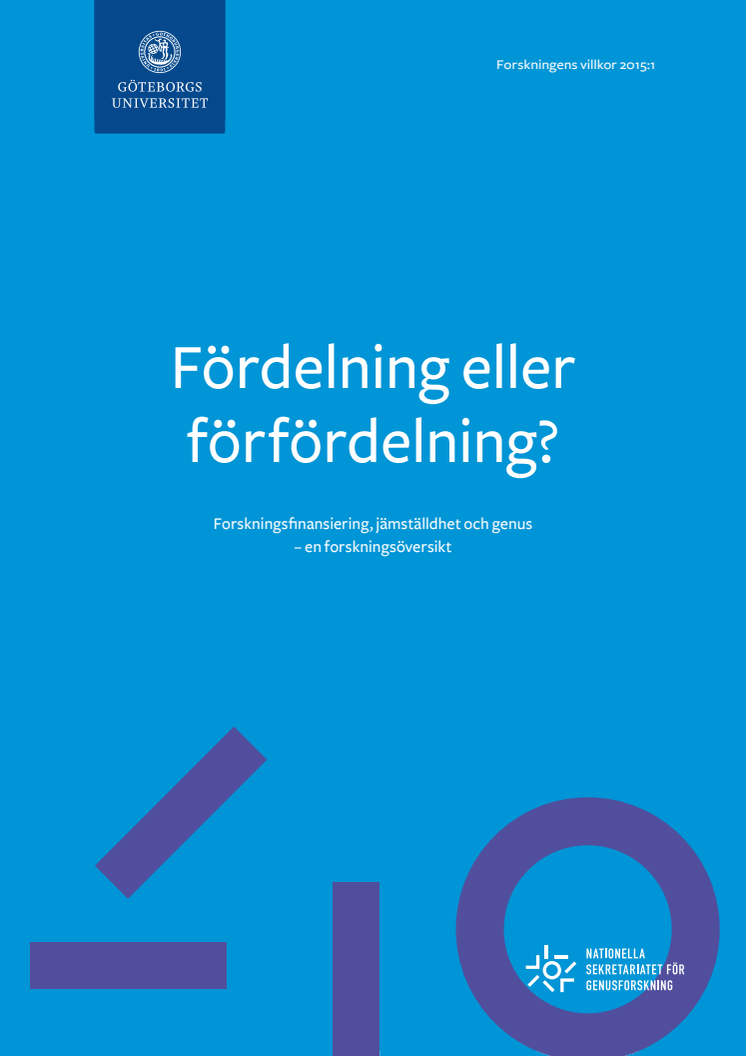 Ojämställd forskningsfinansiering kräver politiska krafttag