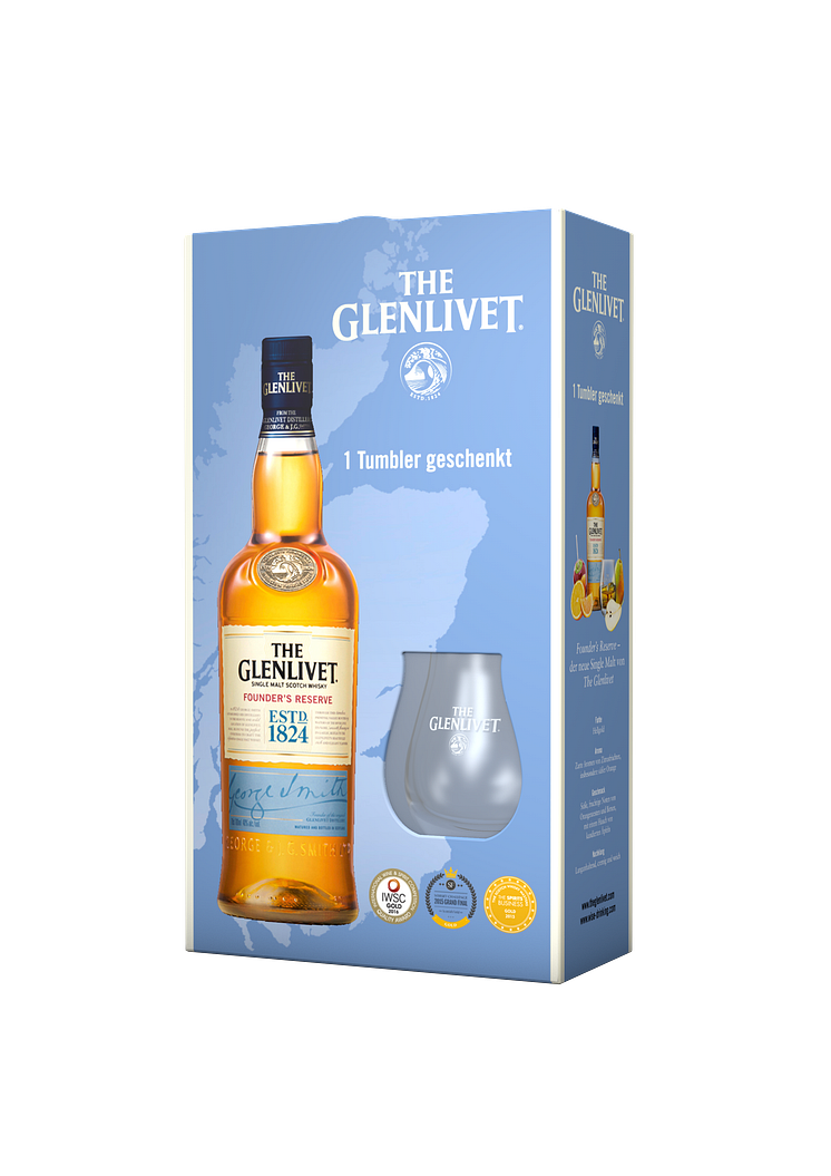 The Glenlivet Founders Reserve Geschenkpackung