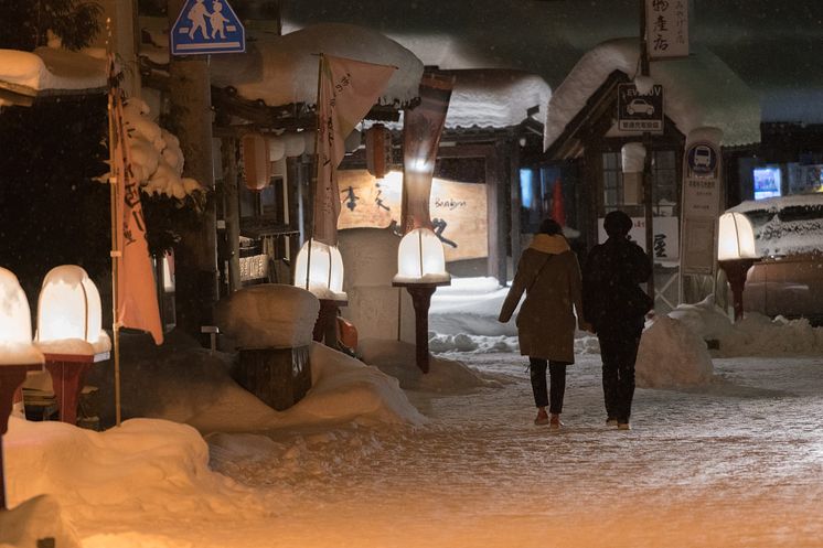 Yunishigawa Onsen Kamakura Snow Hut Festival